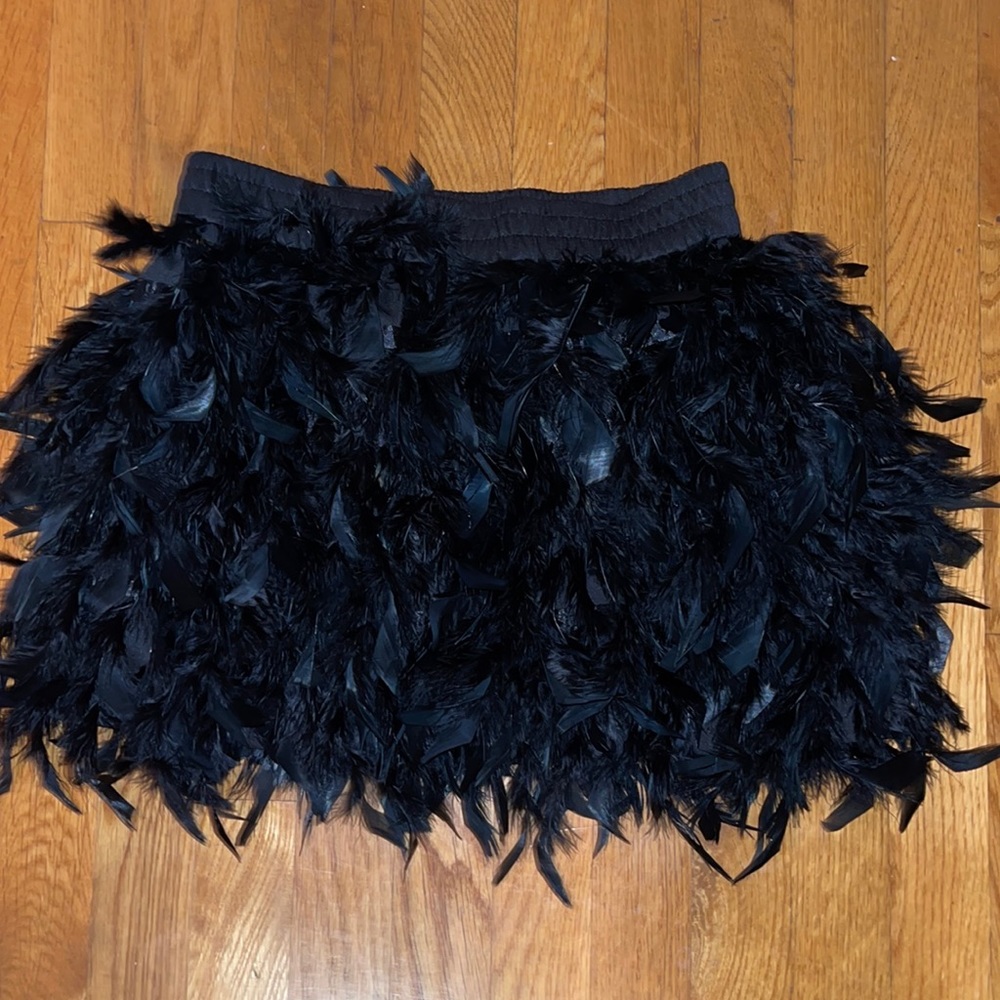 AuttySimone Feather Skirt